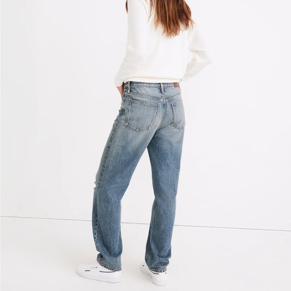 Madewell Dadjean in Duane Wash: Ripped Edition - Picture 3 of 4